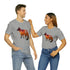Autumn Fox Silhouette - Short Sleeve Tee
